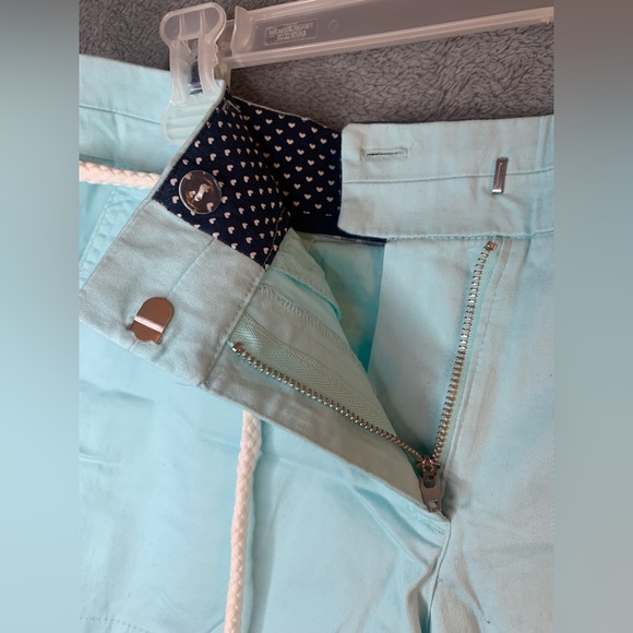 British Khaki teal women’s shorts size 2 - Picture 4 of 4